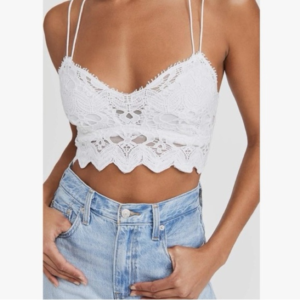 Free People - Ilektra - Bralette top in white